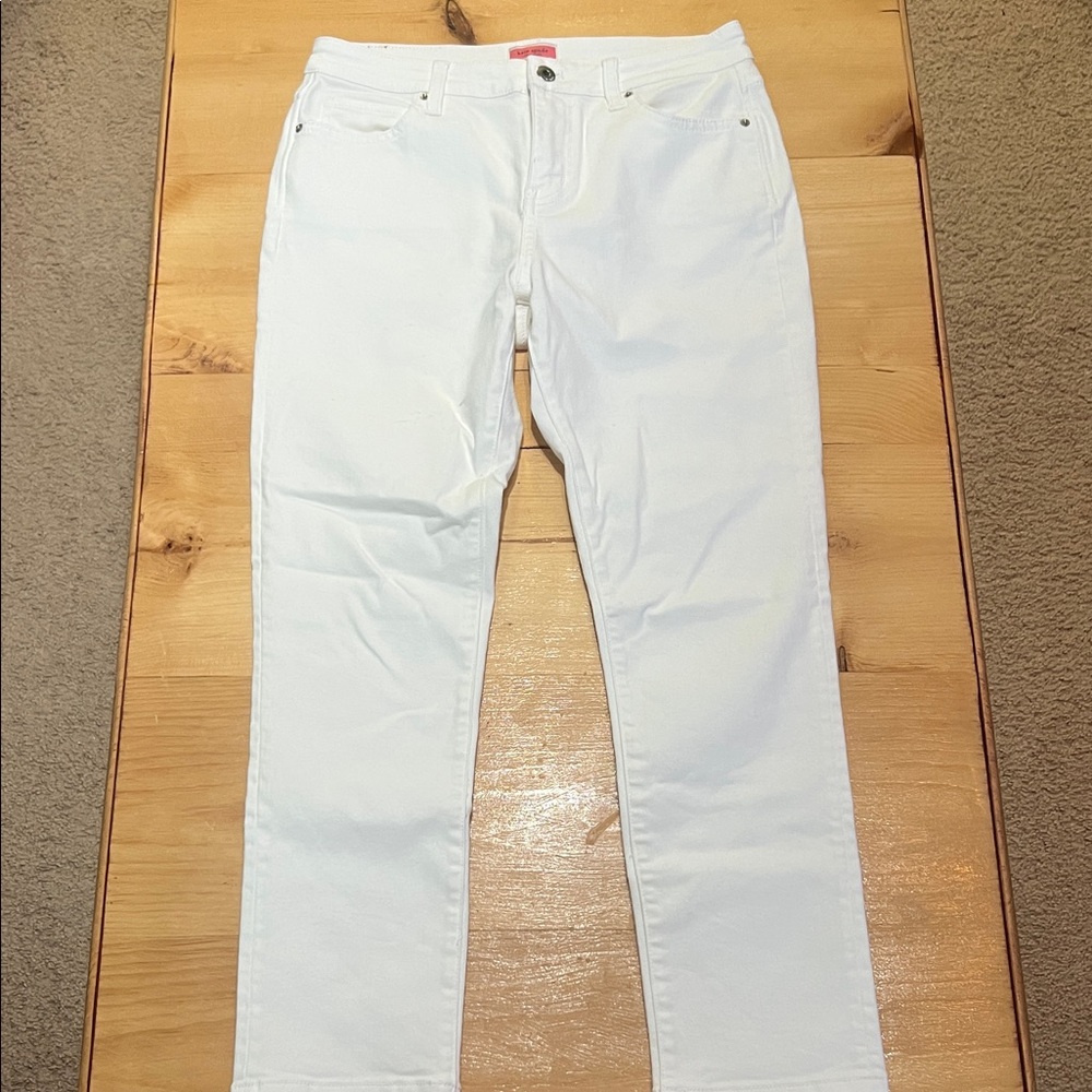 Kate Spade White Skinny Jeans